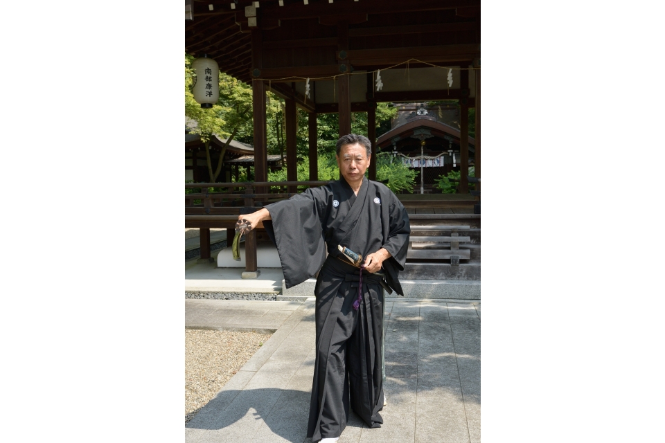 Samurai Experience—A performance of Kyoto Yamauchi Ha Iai Battojutsu and test cutting demonstration Photo5