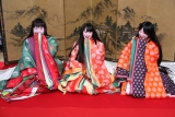“Turning into a Japanese princess together with everyone !” Experience of Japanese kimono Junihitoe　Thumbnail1