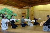 Enjoy and experience the world of Noh!  Presentation and performance given by Atsushi Yoshida, a younger Noh actor of the Kanze school Thumbnail2