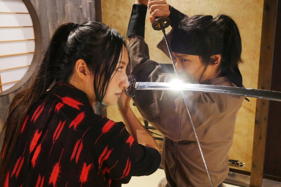 Ｉga Ninjas are coming back to Kyoto “ an Ｉga style ninja play and an experience of shuriken”　　Photo2