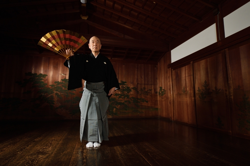 ［Feeling Japanese ancient culture］Kanze-style Noh performer: Jyozaburo Hashimoto Story of watching Noh dance and Noh music　Photo3