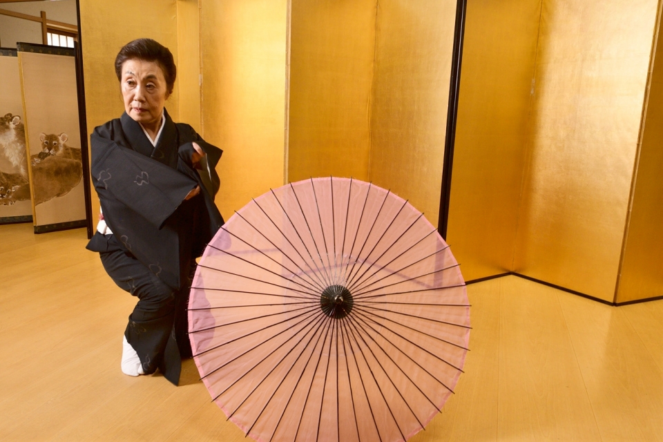 Japanese Classical Dance. A facet of Japanese culture discussed and performed by Seiju Fujikage, third-generation head of Fujikage Ryu　Photo4