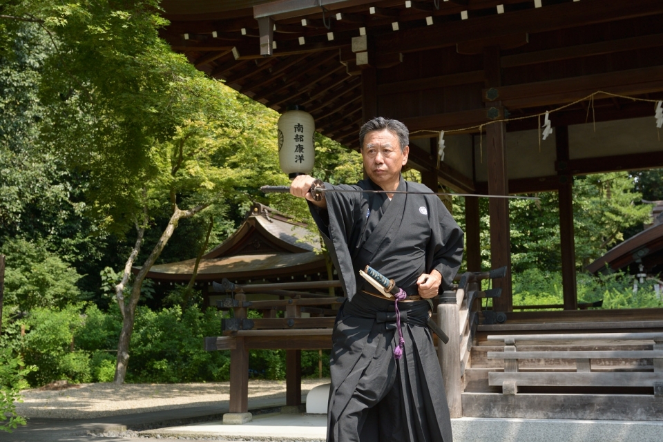 「侍」京都山内派居合抜刀術 刀新會による居合抜刀術演武と試斬見学　写真7